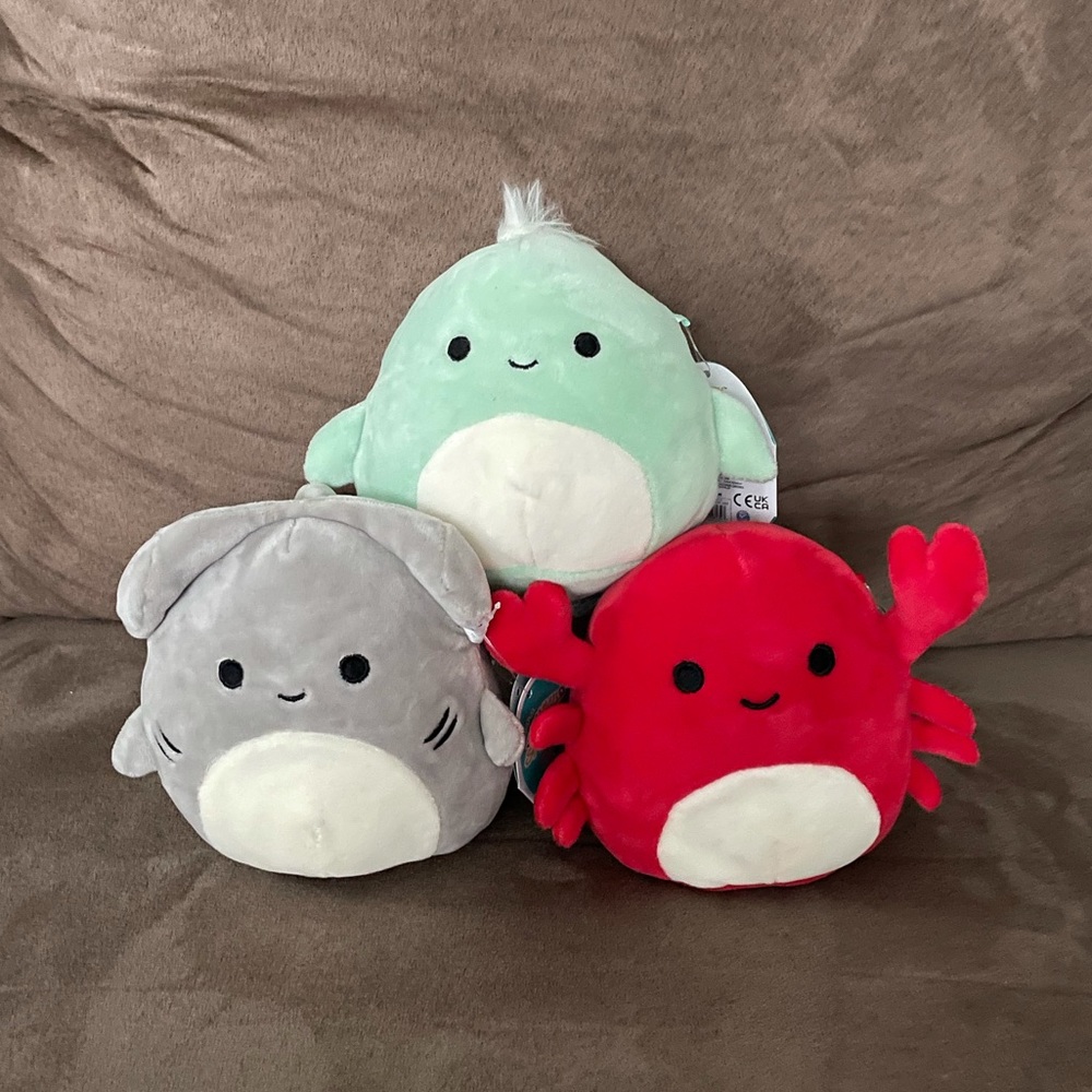 Squishmallows 5” Sealife Squad